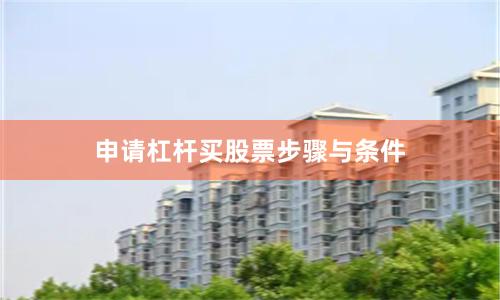 申请杠杆买股票步骤与条件